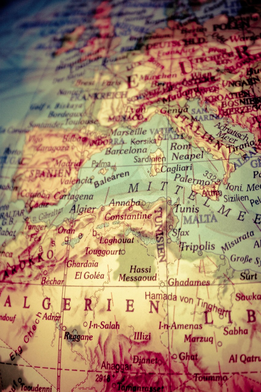 international payments world map finance